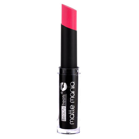 Beauty Treats Matte Mania Lipstick, Pink Passion
