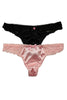 Set of 2 Lacy Thong Panties
