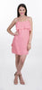Soft Pink Ruffle Dress