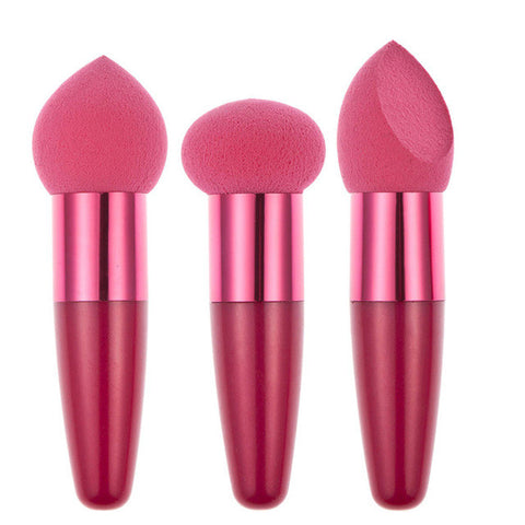 7 Piece Makeup Brush Set, Pink