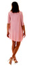 Solid Pocket Knit Dress, Dusty Pink