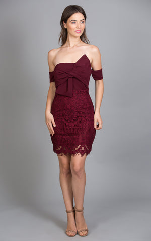 Crochet Lace Lined Dress