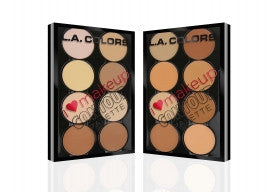 Blusher & Deluxe Brush Set by LA Colors Available in Natural or Blushing Pink