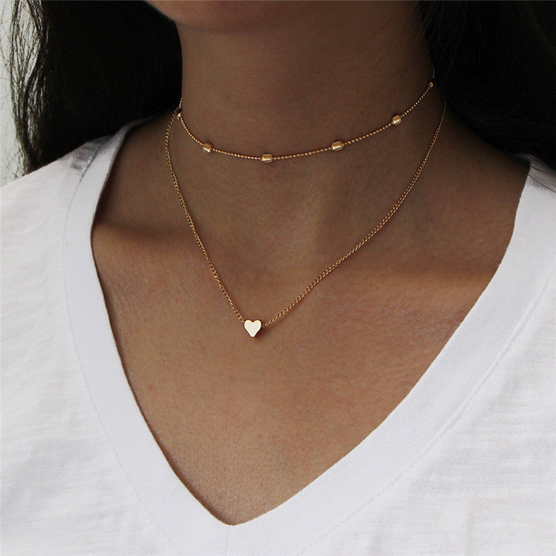 Buy Double Layered Necklace, Gold Silver Choker, Sexy Summer Choker, Bikini  Jewelry, Beach Jewelry, Body Chain, Sexy Body Jewelry Necklace Online in  India - Etsy
