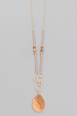 Delicate Fringe Necklace, Silver