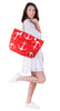 Large Roomy Anchor Tote, Red