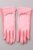 Ribbon Velvet Trim Gloves