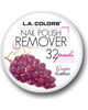 Polish Remover Pads For Nails, Set of 6