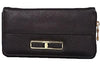 Wallet With Gold Buckle, Black
