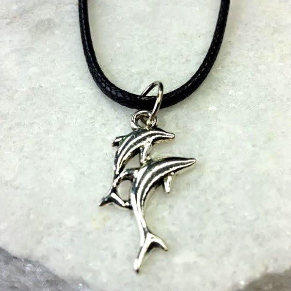 Silver Dolphins Choker