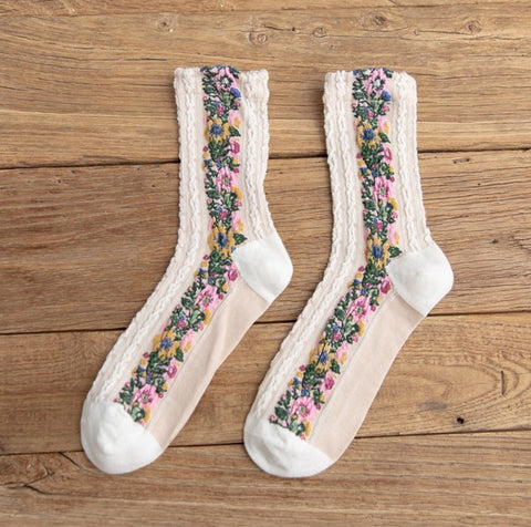 Cute Pastel Anklet Socks, Mint