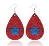 Patriotic Drop Earrings