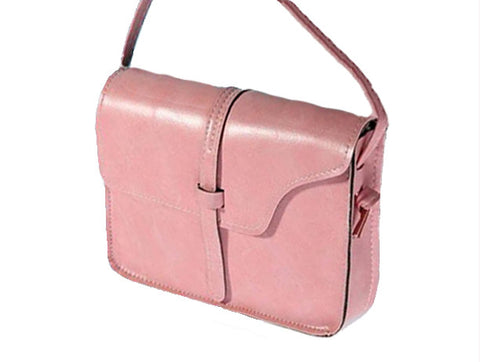 Small Messenger Shoulder Bag, Pink
