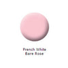 Set of 2 French Manicure Polishes, French White/Bare Rose