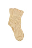Cute Pastel Anklet Socks, Blush Taupe