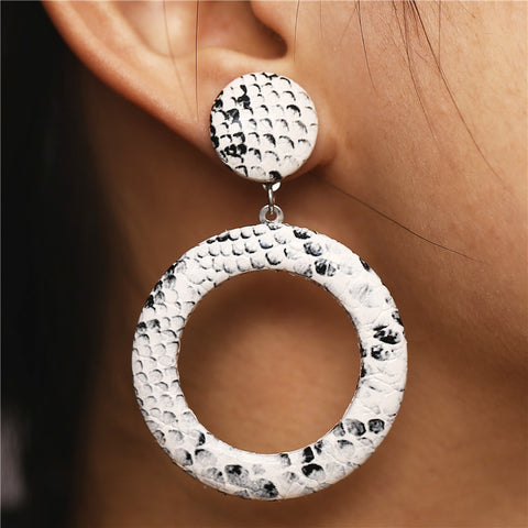 Stunning Chic Wire Earrings, Silver